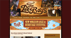 Desktop Screenshot of leeboys.com